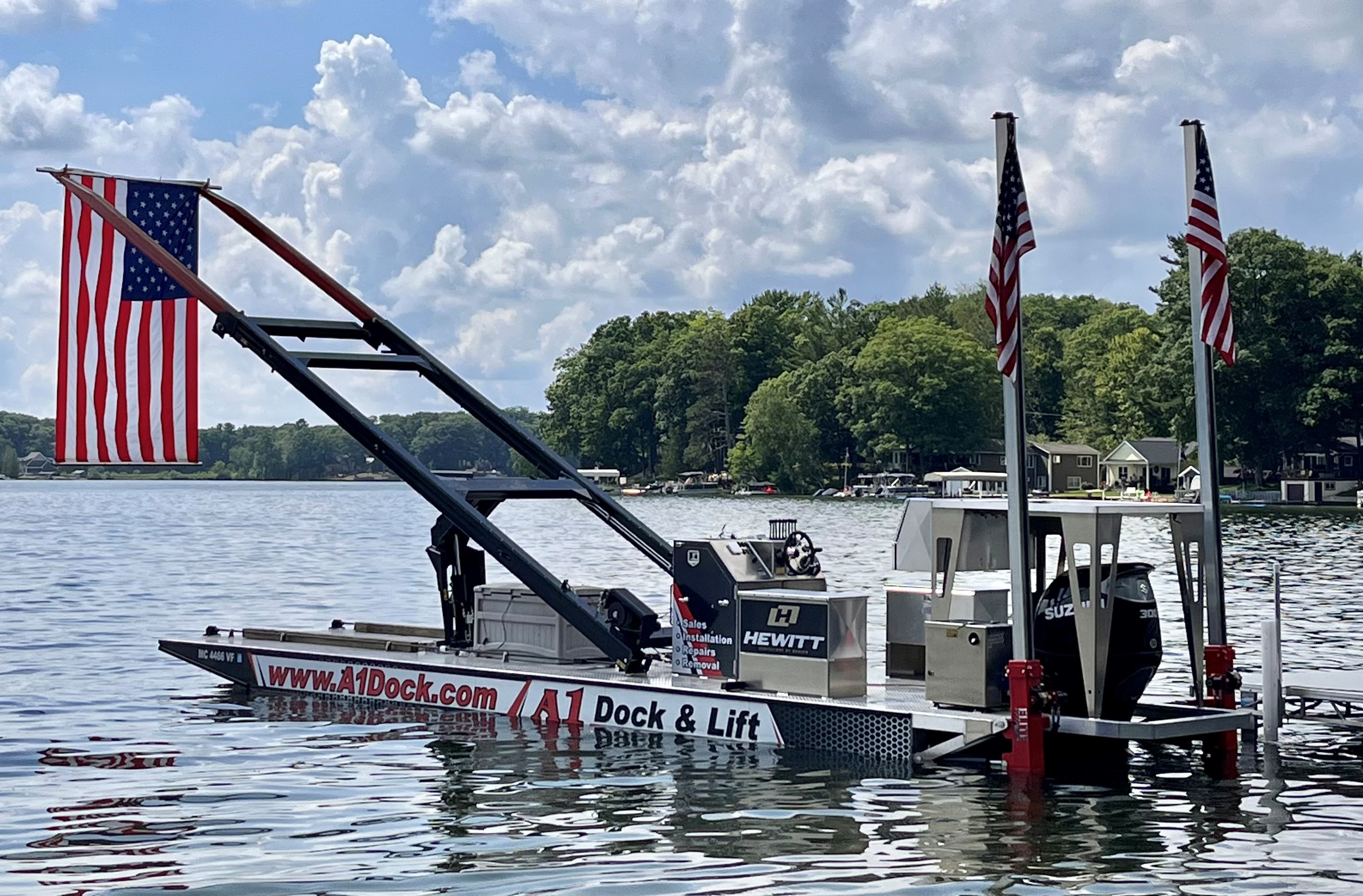 The Area's First and Finest Forked Barge Service